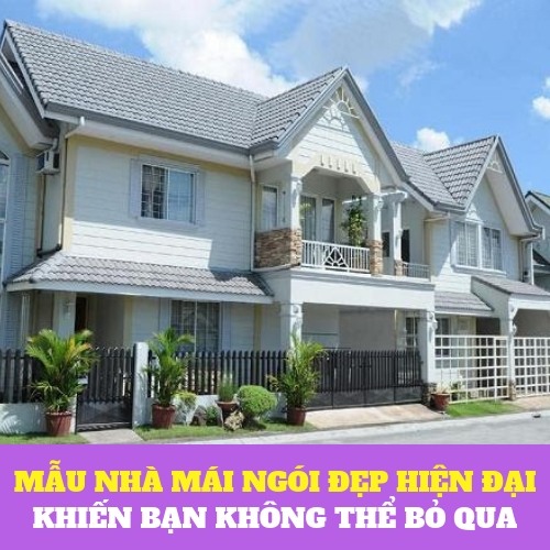 MẪU NHÀ MÁI NGÓI ĐẸP HIỆN ĐẠI MẪU NHÀ MÁI NGÓI ĐẸP HIỆN ĐẠI