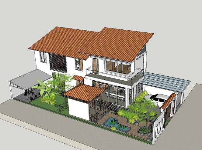 MẪU MÁI NHÀ ĐẸP DO VNTRUSS THI CÔNG MẪU MÁI NHÀ ĐẸP DO VNTRUSS THI CÔNG