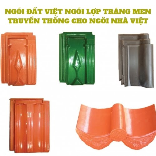 NGÓI ĐẤT VIỆT NGÓI LỢP TRÁNG MEN TRUYỀN THỐNG
