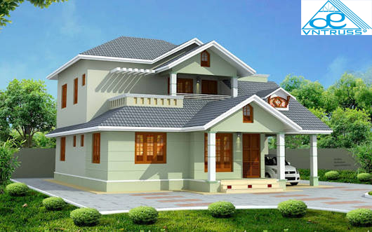 Yên tâm khi chọn vì kèo thép nhẹ VNTRUSS cho kết cấu mái nhà Yên tâm khi chọn vì kèo thép nhẹ VNTRUSS cho kết cấu mái nhà