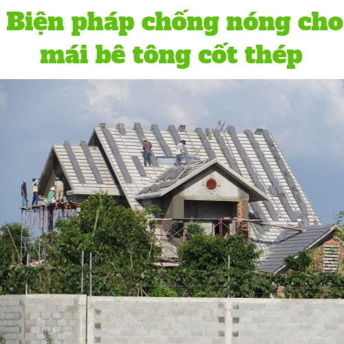mái bê tông cốt thép