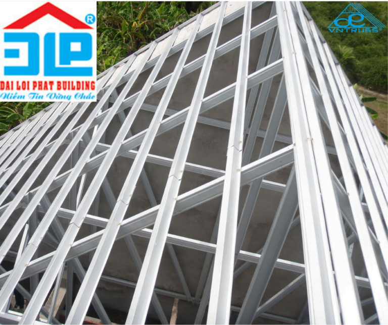 Thiết Kế Vì Kèo Thép Nhẹ Cho Mái Nhà
