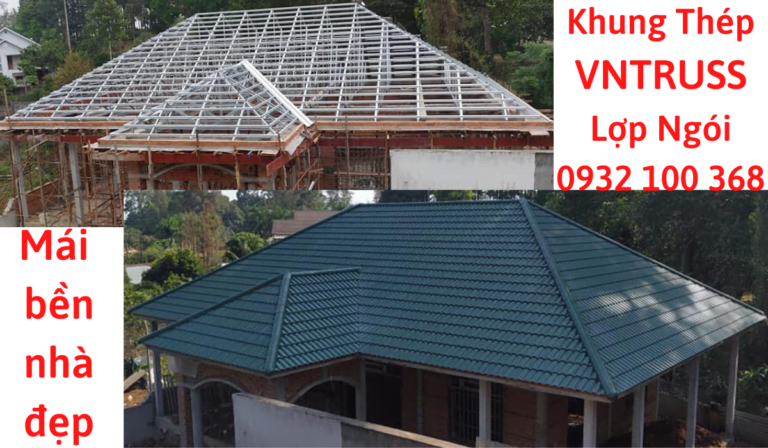 Báo giá thi công mái ngói cụ thể cho các công trình hiện nay