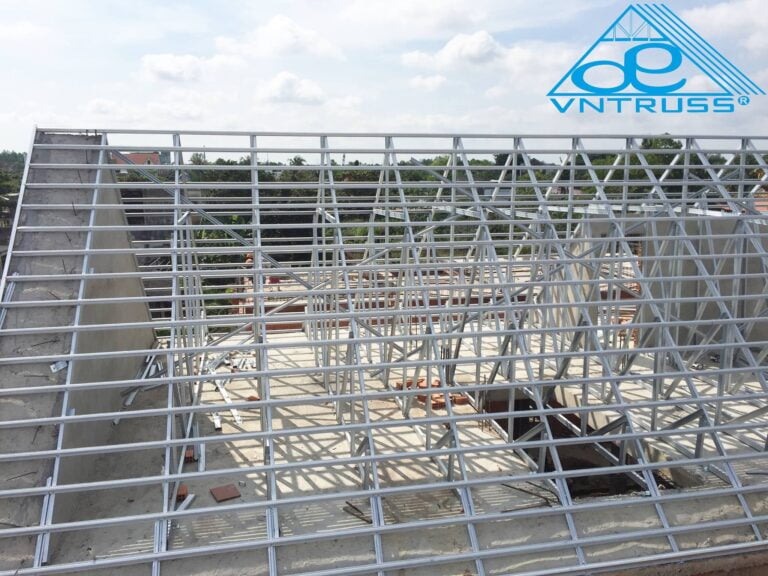 Tiêu chuẩn thiết kế khung kèo mái ngói thép