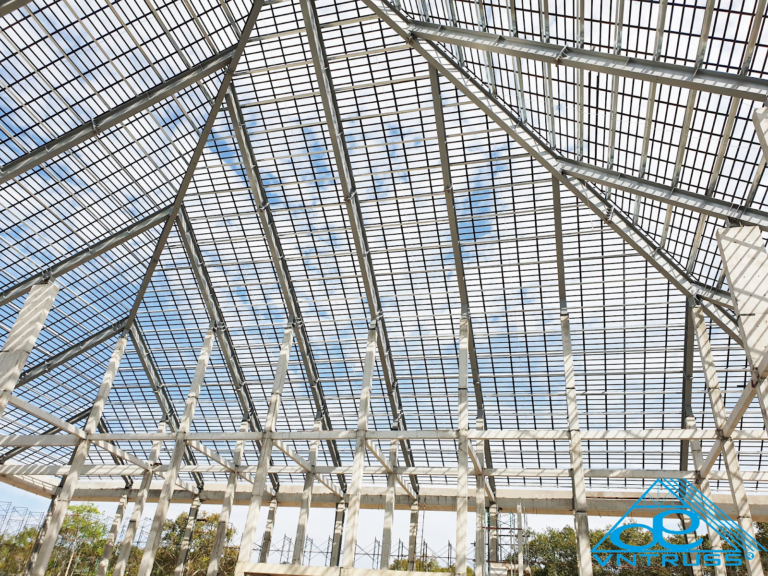 Các dạng khung kèo mái ngói thép