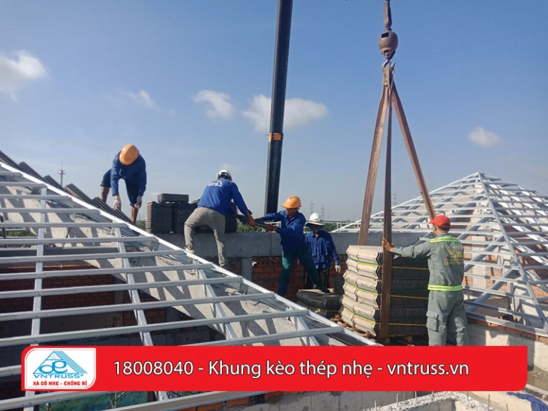 Giải đáp: cấu tạo của vì kèo thép