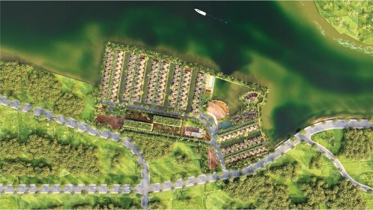 Đại Lợi Phát thi công khu nghỉ dưỡng Đồng Nà