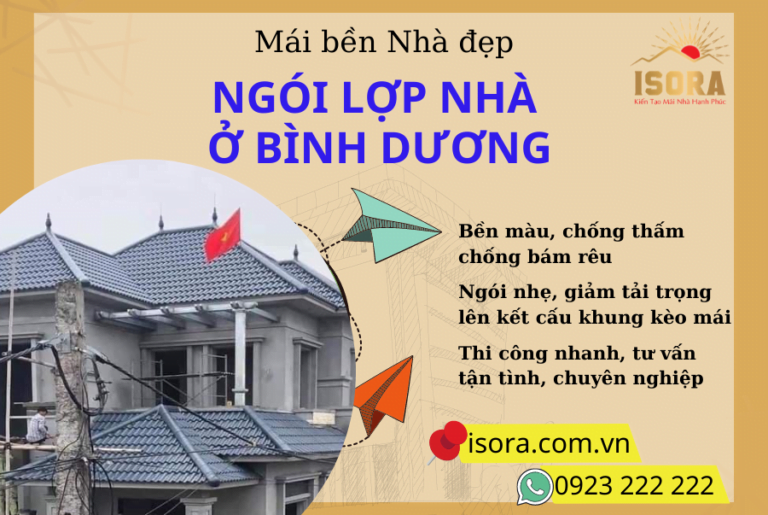 Ngói lợp nhà ở Bình Dương