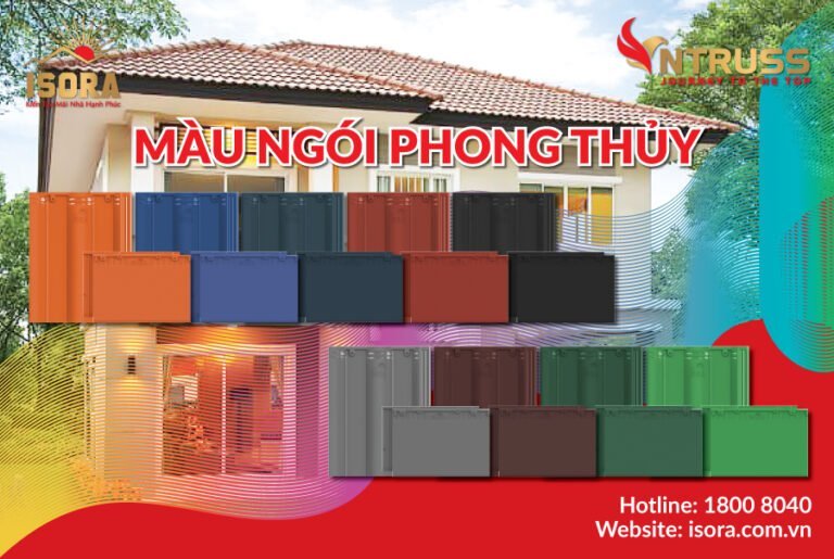 CHỌN MÀU NGÓI HỢP MỆNH TUỔI NHƯ THẾ NÀO CHO GIA CHỦ