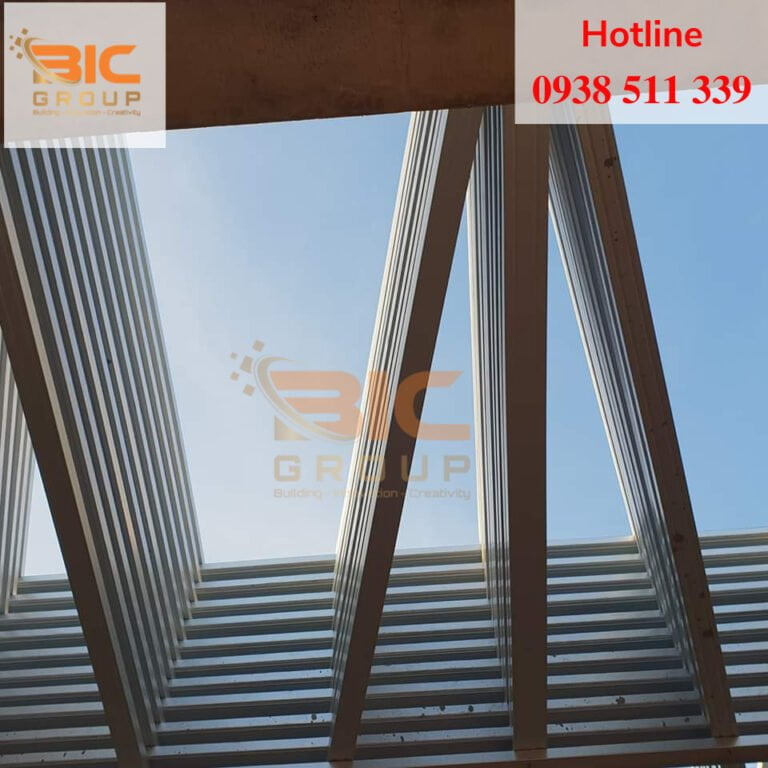 Quy trình xây dựng nhà dân dụng khung thép