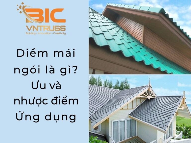 Diềm mái ngói là gì? Ưu và nhược điểm của diềm mái ngói