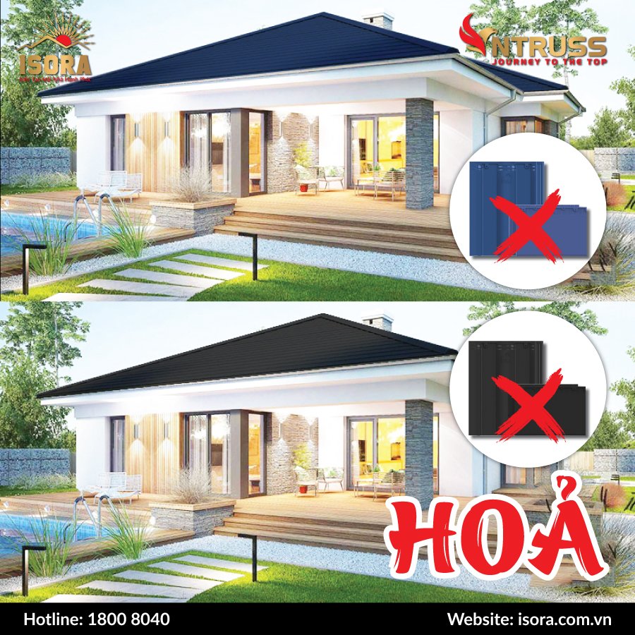 ngói màu isora kỵ mệnh hỏa