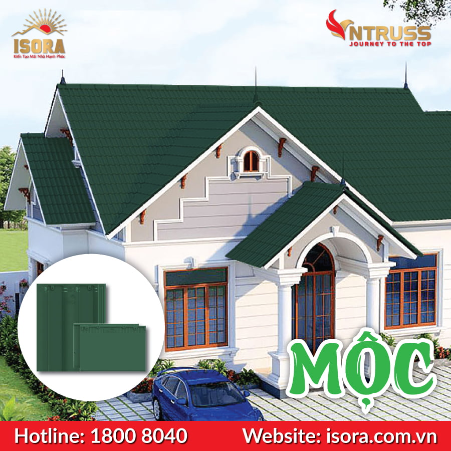 Ngói ISORA hợp mệnh mộc Ngói ISORA hợp mệnh mộc