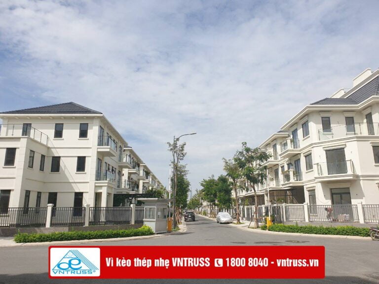 Khu đô thị Lakeview City quận 2 cùng kết cấu vì kèo thép nhẹ vntruss