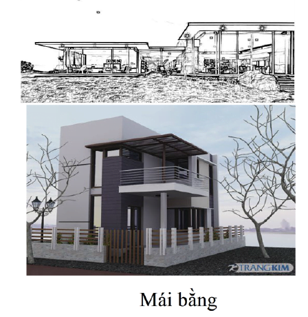 phân loại mái nhà, mái dốc , mái bằng, mái kết cấu thép, mái lợp ngói