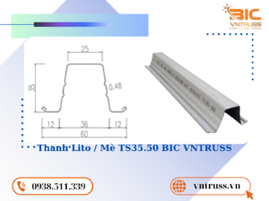 Thanh lito TS35.50 BIC VNTRUSS