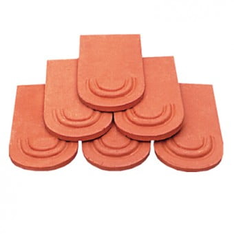 Mái ngói lợp đất nung mắt rồng