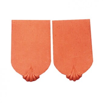 Mái ngói lợp đất nung con sò