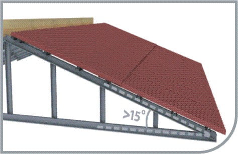 Độ dốc mái tôn nhà xưởng