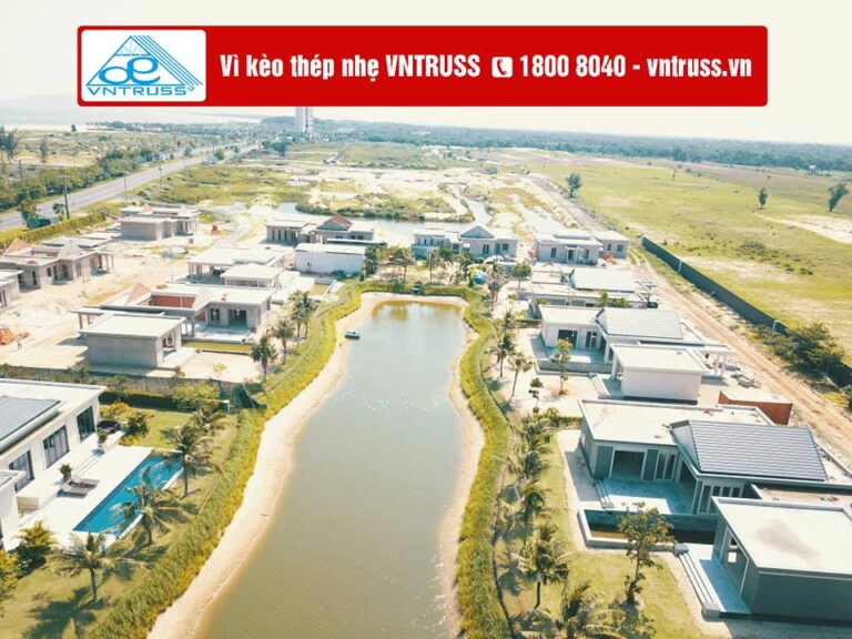 Đại Lợi Phát Thi Công Kết Cấu Mái Resort Hồ Tràm – Vũng Tàu
