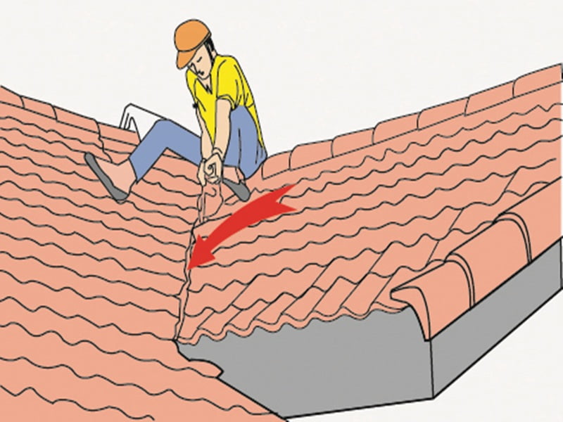 hướng dẫn lợp ngói màu đồng tâm phù hợp