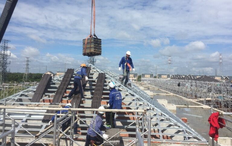 DỰ ÁN LAVILA NHÀ BÈ-VÌ KÈO THÉP NHẸ VNTRUSS