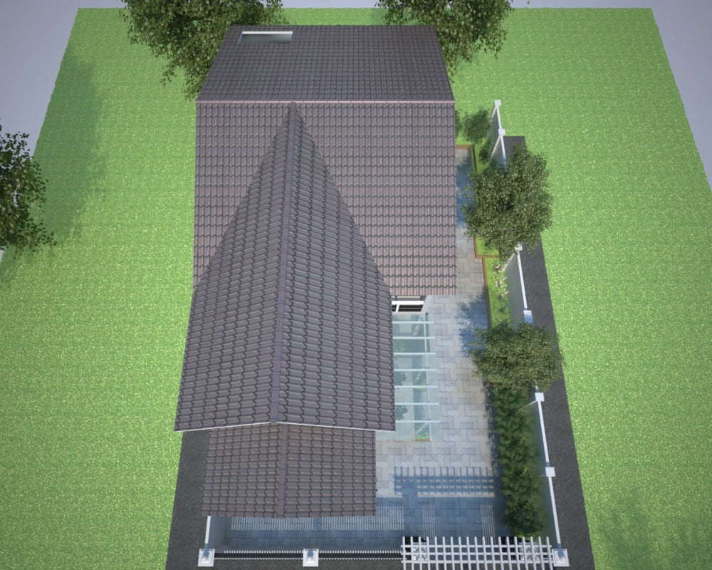 Thi công biệt thự vườn mái thái lợp ngói tại Bà Rịa Vũng Tàu