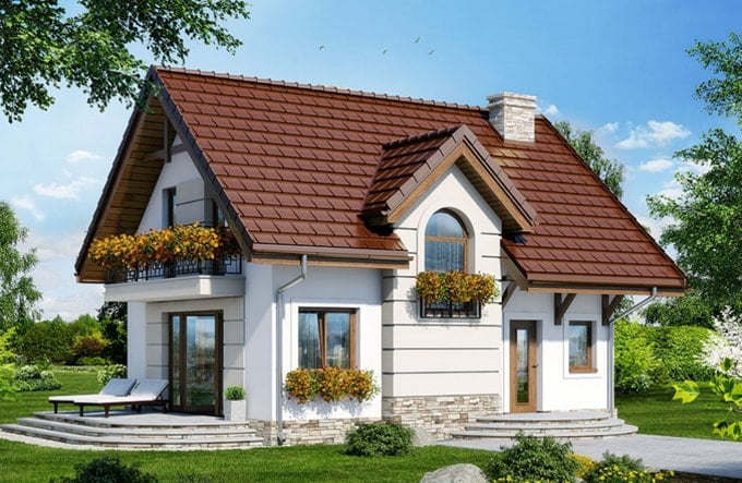 Mẫu ngói đẹp cho nhà cấp 4