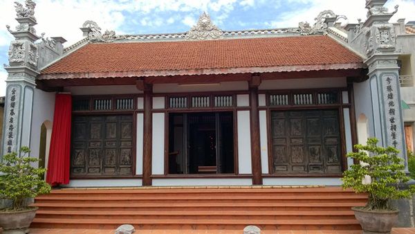 Mẫu 4 - Mẫu nhà mái ngói 3 gian truyền thống