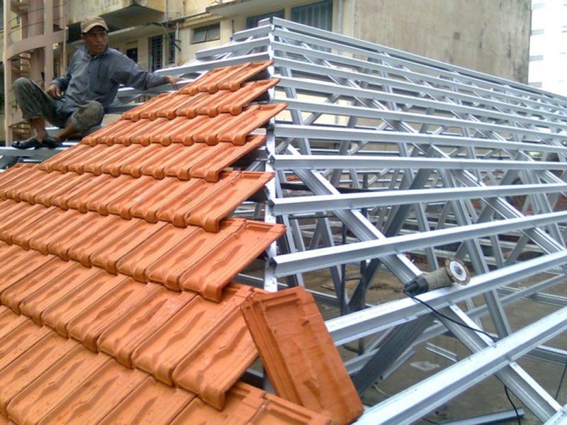 chi phí lợp mái ngói