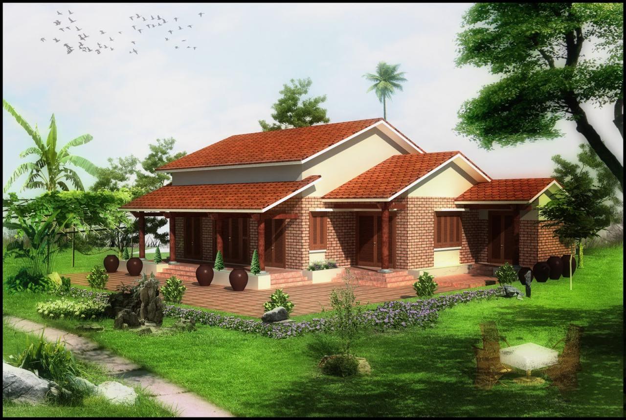 thiet ke nha ba gian