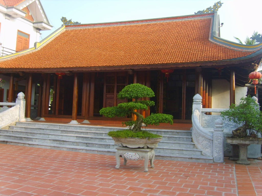 nhà gỗ ba gian đẹp
