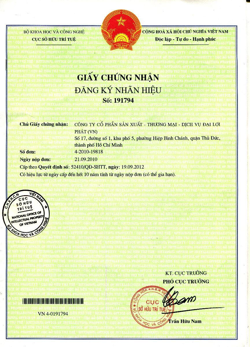 VNTRUSS thương hiệu độc quyền của Đại Lợi Phát