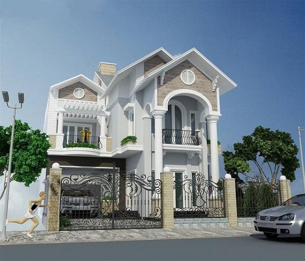 Nhà mái ngói giật cấp không còn xa lạ tại Việt Nam với phong cách độc đáo, mới lạ nhưng cần chi phí đầu tư cao hơn.