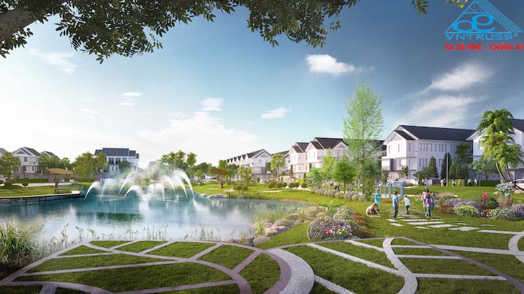 VÌ KÈO THÉP NHẸ VNTRUSS KHẲNG ĐINH THƯƠNG HIỆU TẠI PARK RIVERSIDE Quận 9
