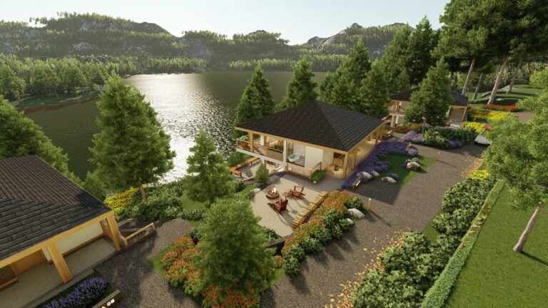 Resort Hồng Đức Hồ Tuyền Lâm Đà Lạt – Xà Gồ Thép Siêu Nhẹ Chống Rỉ VNTRUSS