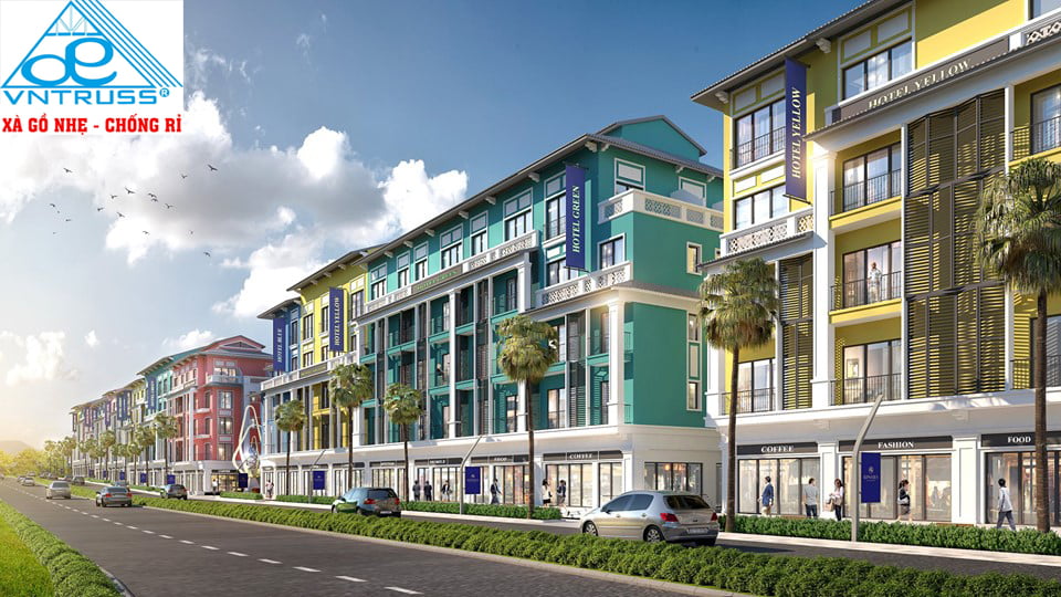 Vì Kèo Thép Siêu Nhẹ Chống Rỉ VNTRUSS Cho Mái Nhà Khu Sonasea Vân Đồn Quảng Ninh Vì Kèo Thép Siêu Nhẹ Chống Rỉ VNTRUSS Cho Mái Nhà Khu Sonasea Vân Đồn Quảng Ninh