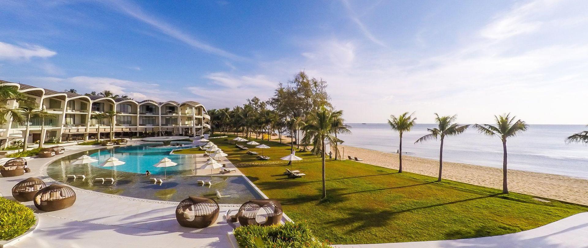 Resort The Sell Fusion Maia Phú Quốc kết cấu mái bê tông lợp ngói Resort The Sell Fusion Maia Phú Quốc kết cấu mái bê tông lợp ngói