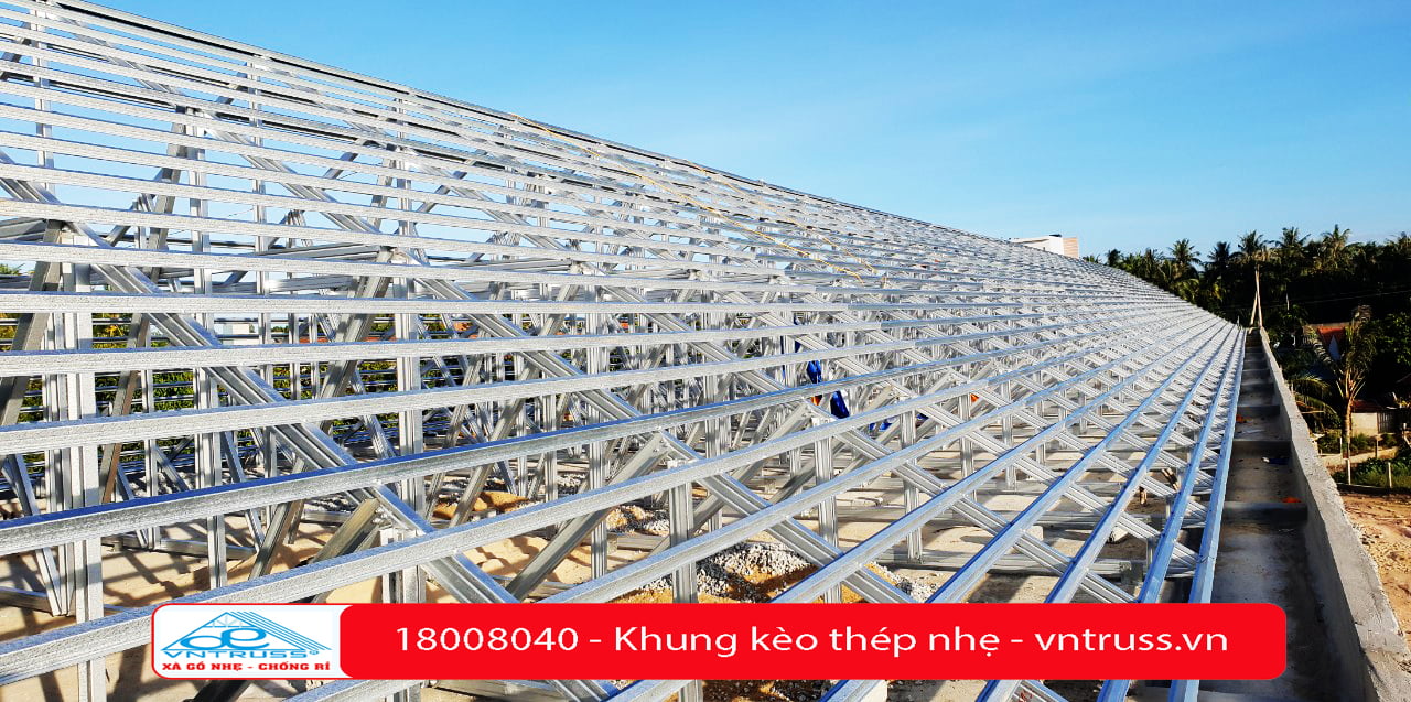 Trường Tam Quan Bắc Hoài Nhơn Bình Định Dùng Thép Mạ Hợp Kim Nhôm Kẽm VNTRUSS Trường Tam Quan Bắc Hoài Nhơn Bình Định Dùng Thép Mạ Hợp Kim Nhôm Kẽm VNTRUSS