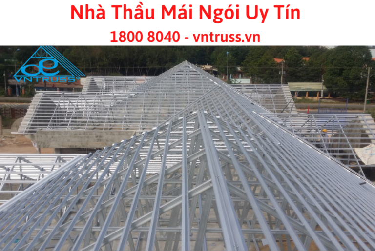 Khung Kèo Thép Mạ Nhôm Kẽm Vntruss Chất Lượng Cho Công Trình