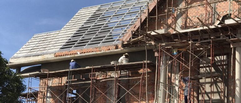 Công ty nhận thi công khung kèo thép siêu nhẹ và chống rỉ lợp ngói uy tín