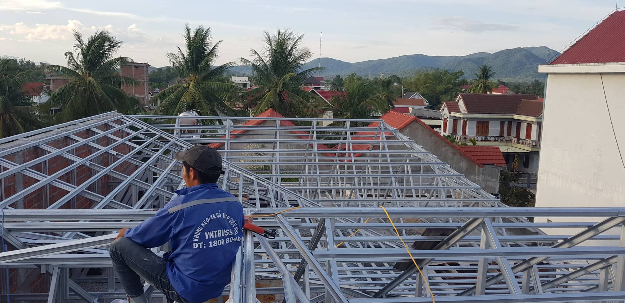 Kèo Thép Mạ Nhôm VNTRUSS-Lựa Chọn Số 1 ở Quy Nhơn, Bình Định Cho Nhà Mái Thái Lợp Ngói Kèo Thép Mạ Nhôm VNTRUSS-Lựa Chọn Số 1 ở Quy Nhơn, Bình Định Cho Nhà Mái Thái Lợp Ngói