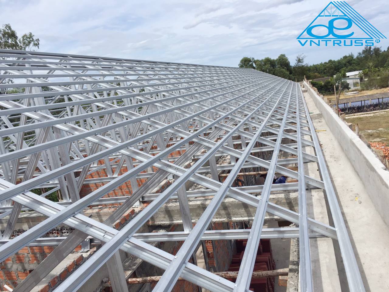 vỉ kèo vntruss mái thái lợp ngói