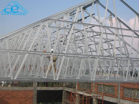khung kèo thép mạ vntruss
