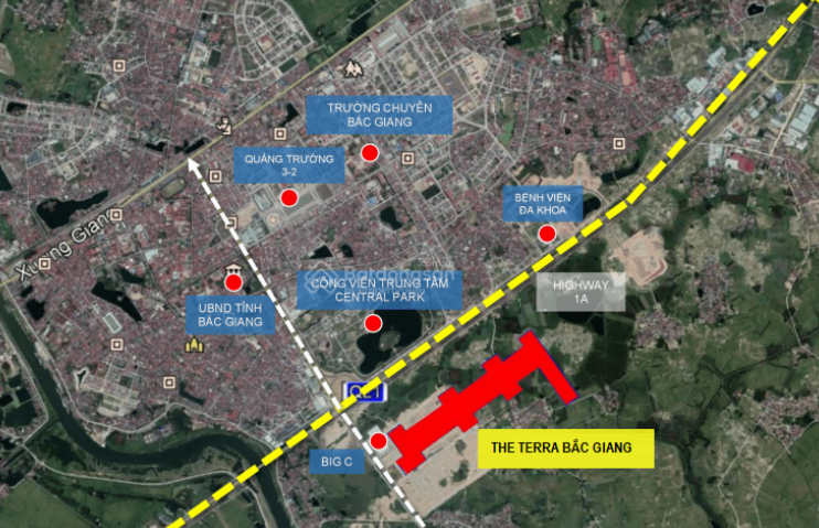 Sơ lược về Dự án The Terra - Bắc Giang