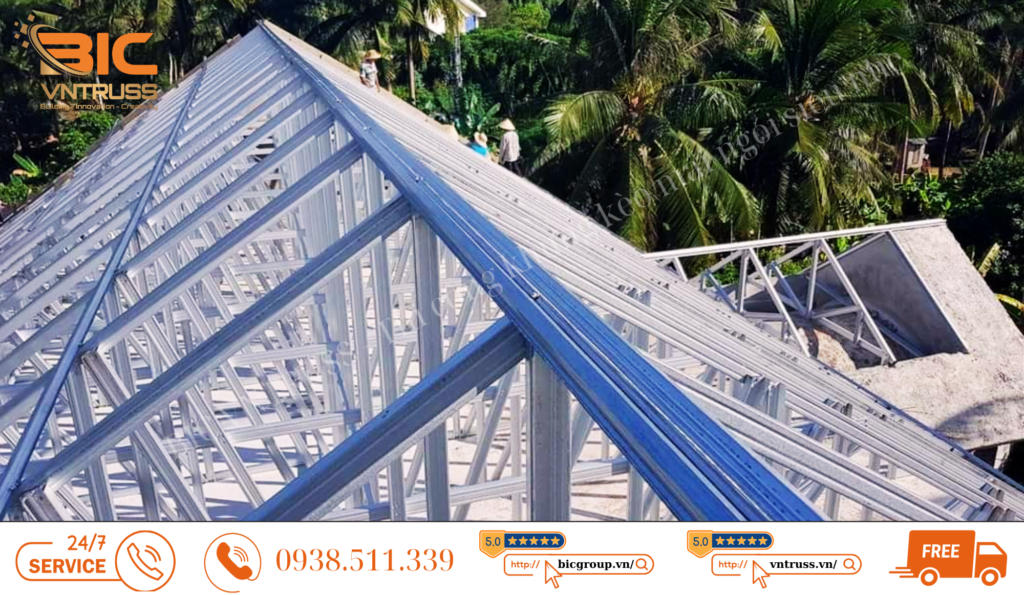 Dịch Vụ thi công xà gồ thép Chuyên Nghiệp - Tận Tâm