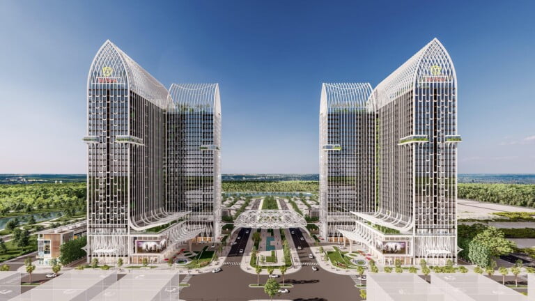 BIC GROUP THI CÔNG MÁI – DỰ ÁN THTM – THE TERRA BẮC GIANG