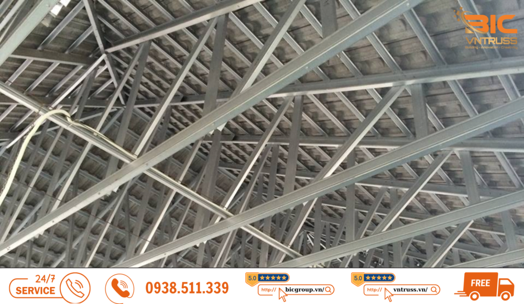 Thanh TS4048 BIC VNTRUSS đỡ ngói cho mái kèo