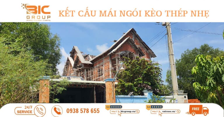 Đánh Giá Kết Cấu Mái Ngói Kèo Thép Nhẹ Mới Nhất 2024