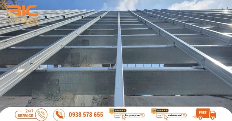 Khung Kèo Xà Gồ Thép Nhẹ Lợp Ngói Lựa Chọn Bền Vững Cho Tương Lai